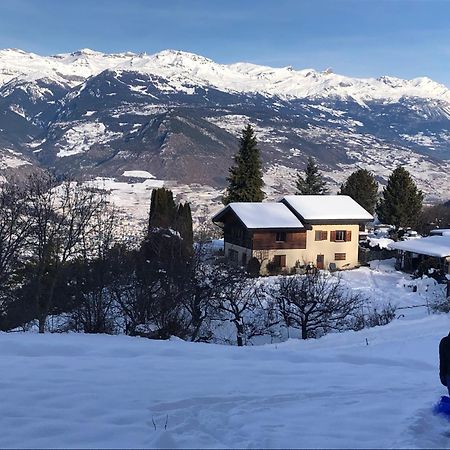Domaine Bellevie BnB Vex Esterno foto