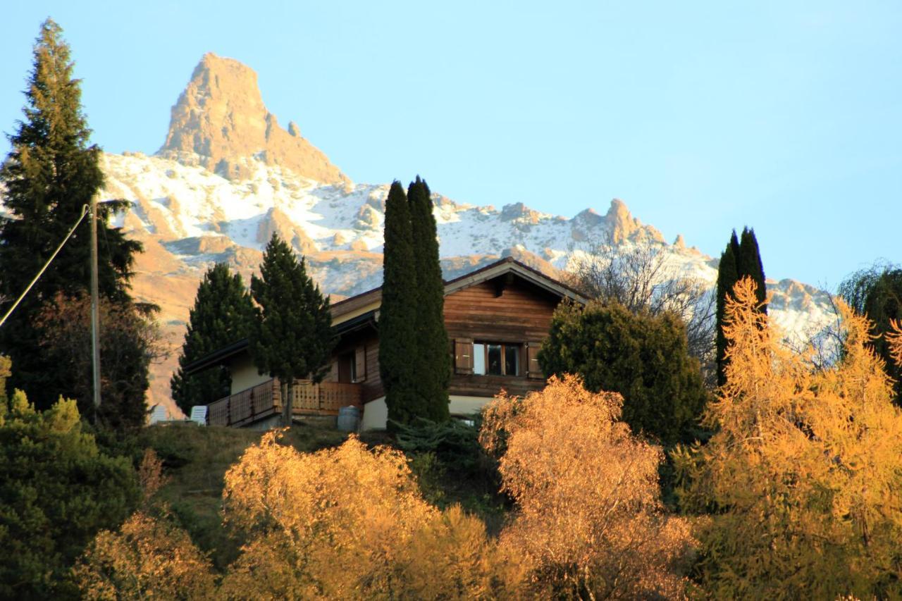 Domaine Bellevie BnB Vex Esterno foto