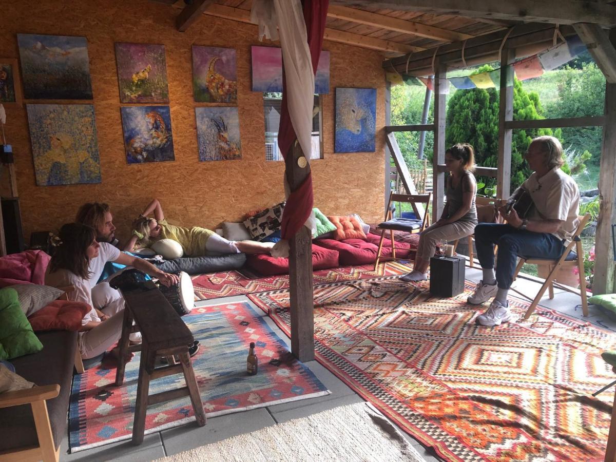 Domaine Bellevie BnB Vex Esterno foto