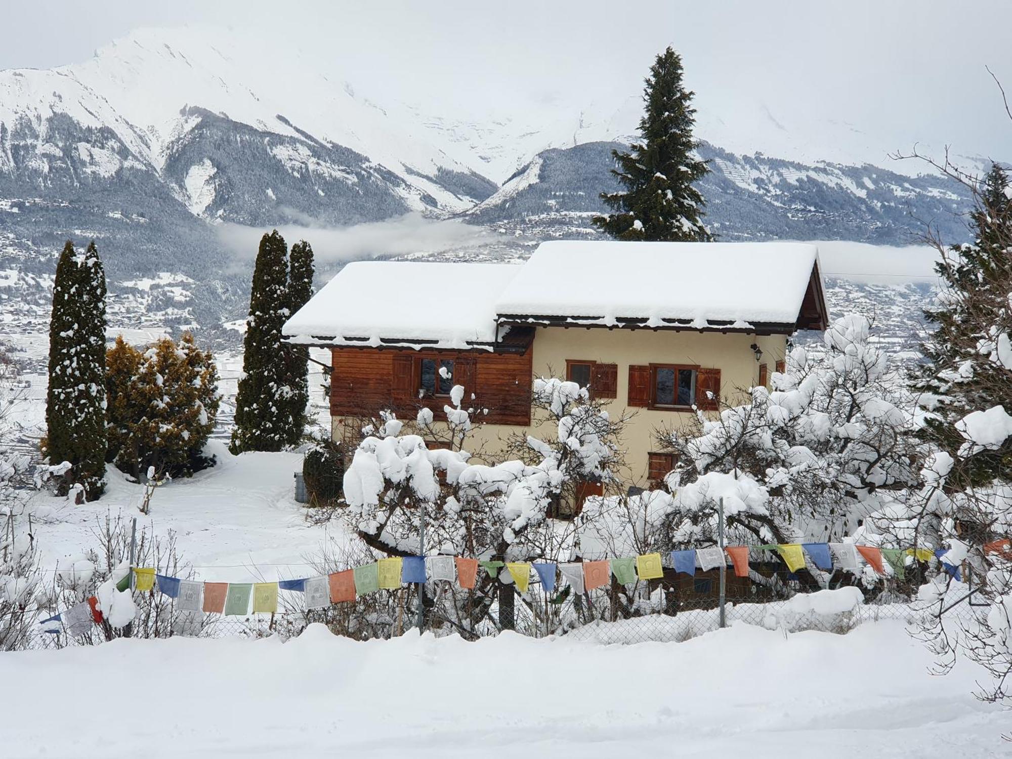 Domaine Bellevie BnB Vex Esterno foto