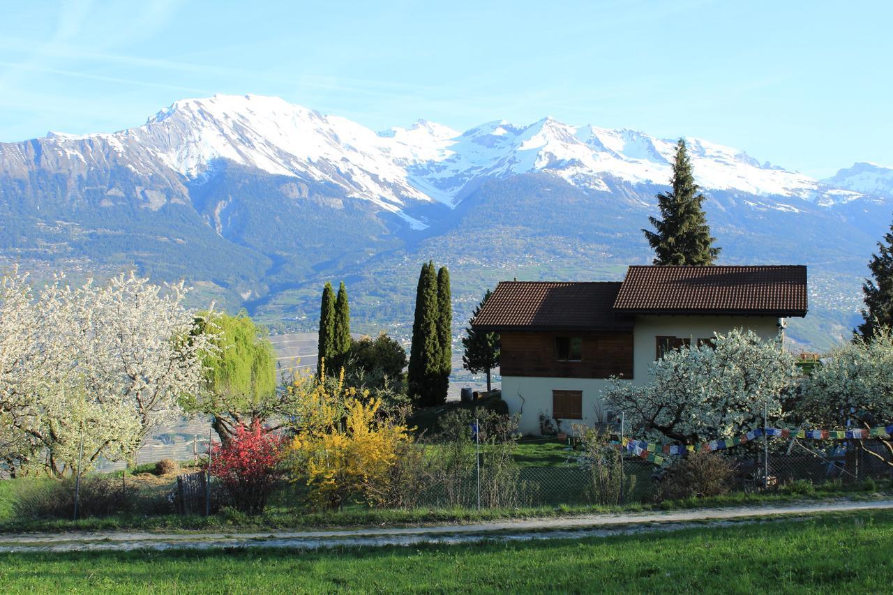 Domaine Bellevie BnB Vex Esterno foto